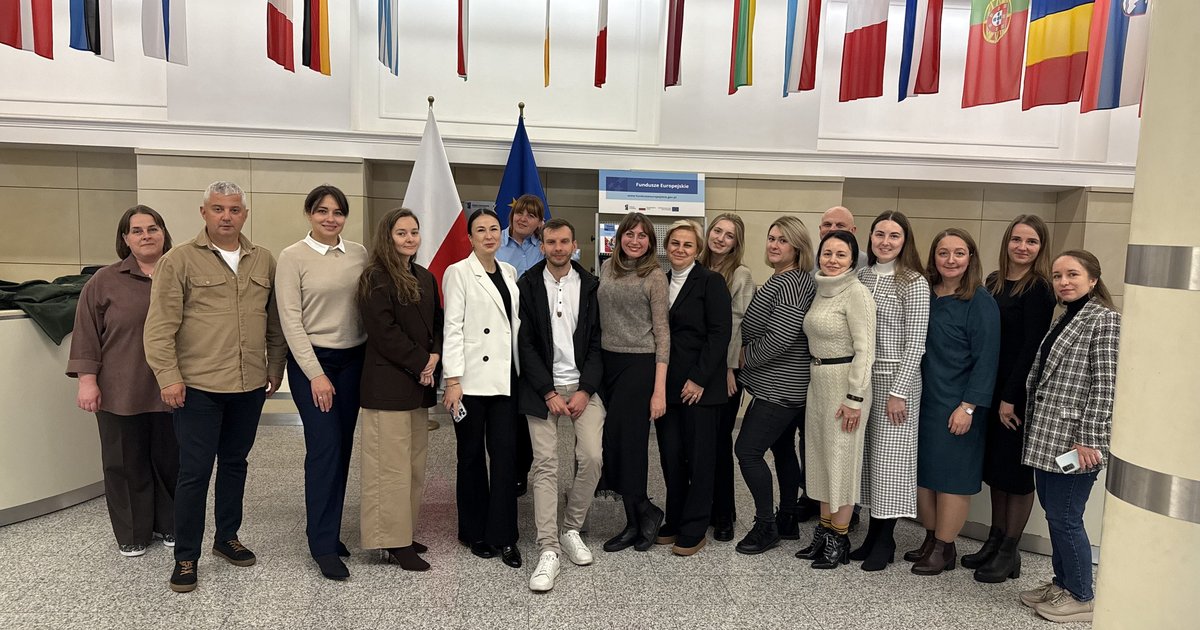 Навчальний візит до Польщі в рамках проєкту «Підтримка розвитку підприємництва та конкурентоспроможності українських регіонів – продовження»