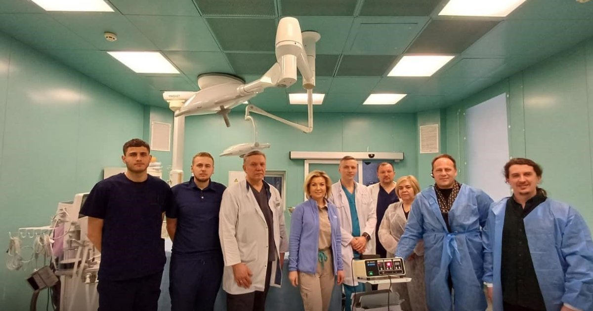 Svarmed and the LNMU Hospital signed an agreement on the transfer of an electrocoagulator and related equipment to be used free of charge
