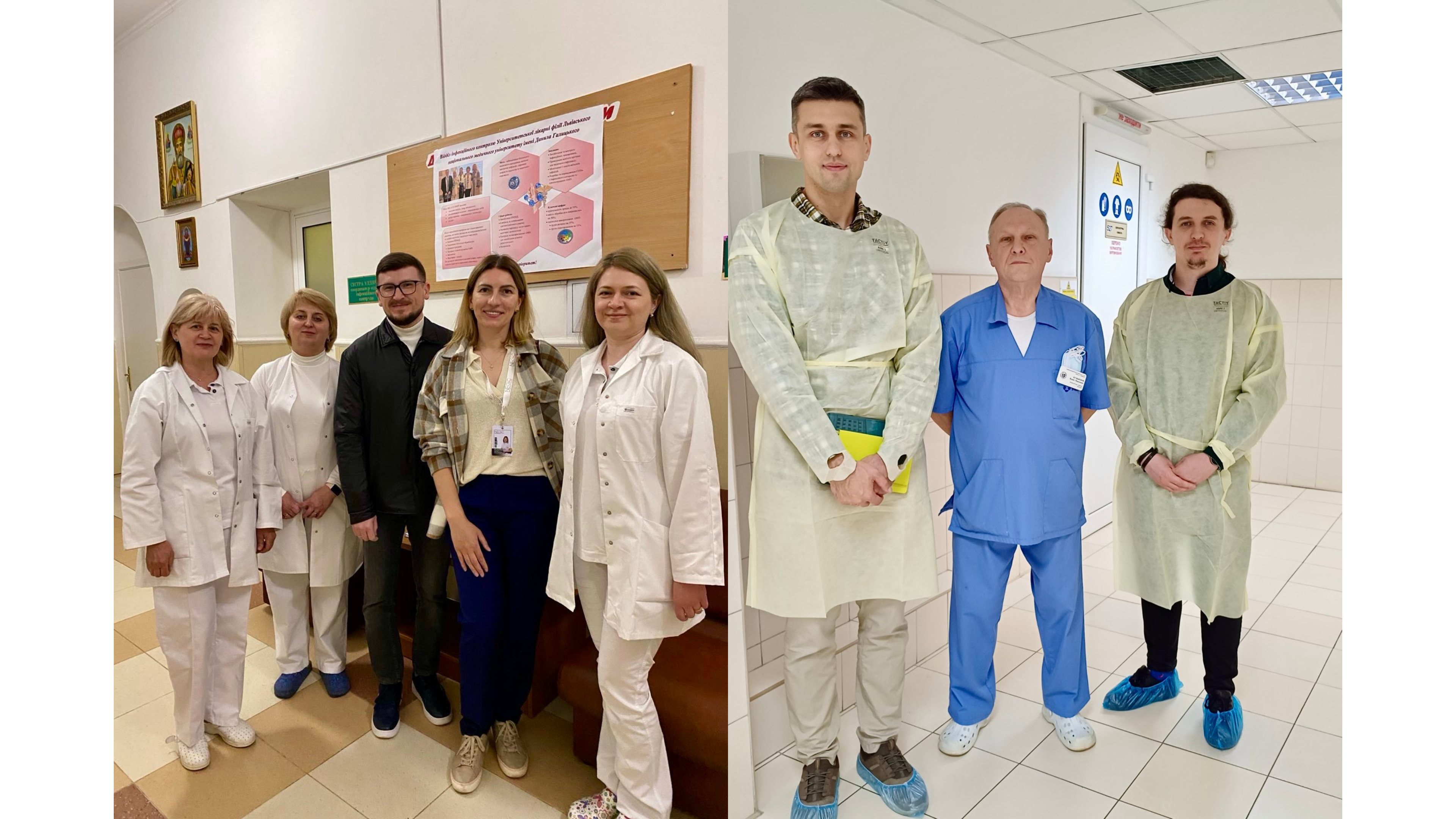 Візит представників ВООЗ та Національної експертної групи з інфекційного контролю до ЛНМУ