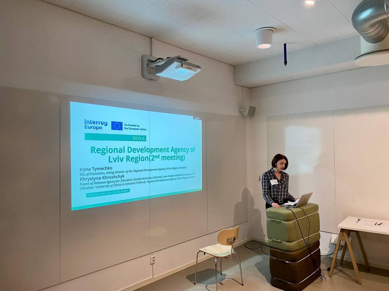 Зустріч партнерів проєкту SKYLA у Мальме